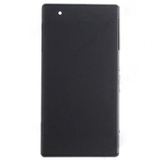 LCD Screen With Frame for Sony Xperia Z1S Black