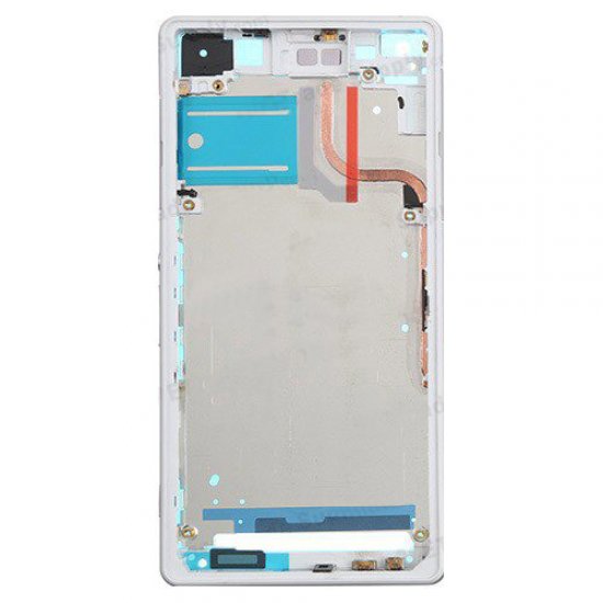 For Sony Xperia Z2 Front Housing LCD Frame White