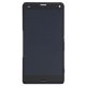 LCD with Frame for Xperia Z3 Mini Black OEM