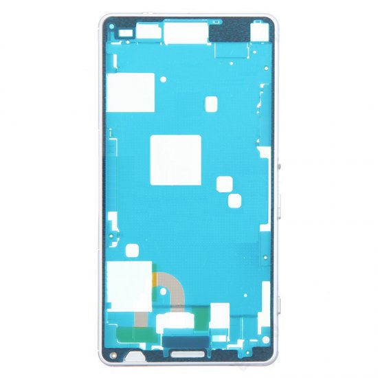 Front Frame for Xperia Z3 Mini White Original