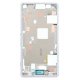 Front Frame for Xperia Z3 Mini White Original