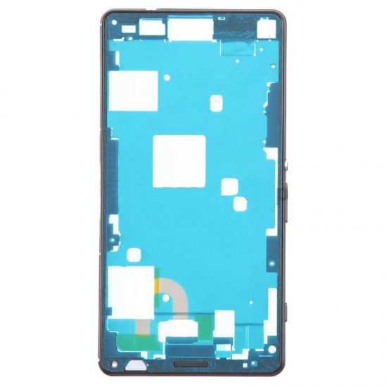 Front Frame for Xperia Z3 Mini Black Original