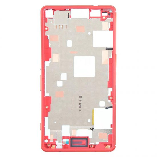 Front Frame for Xperia Z3 Mini Orange Original