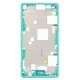 Front Frame for Xperia Z3 Mini Green Original