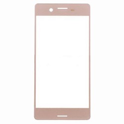 Front Glass Lens for Sony Xperia X Performance Rose Gold