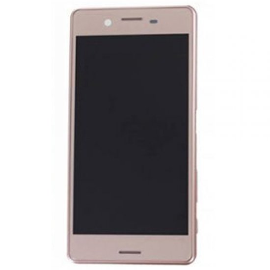 LCD Srceen With Frame for Sony Xperia X Performance Rose Gold