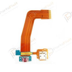 For Samsung Galaxy Tab S 10.5 Charging Port Flex with Sim Reader