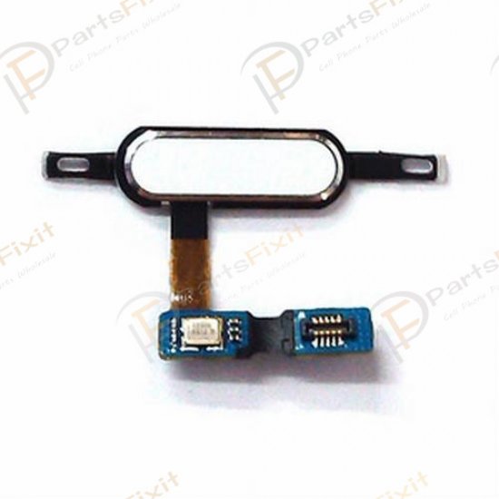 For Samsung Galaxy Tab S 10.5 Home Button with Flex Cable White