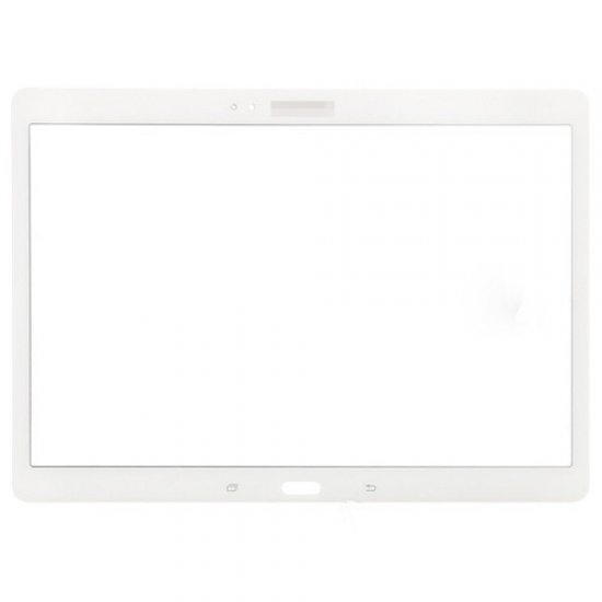 For Samsung Galaxy Tab S 10.5 T800 T805 Front Glass Lens White