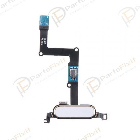 For Samsung Galaxy Tab S 8.4 Home Button with Flex Cable White