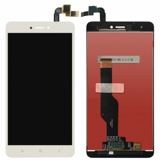 LCD Screen with Frame for Xiaomi Redmi Note 4X White