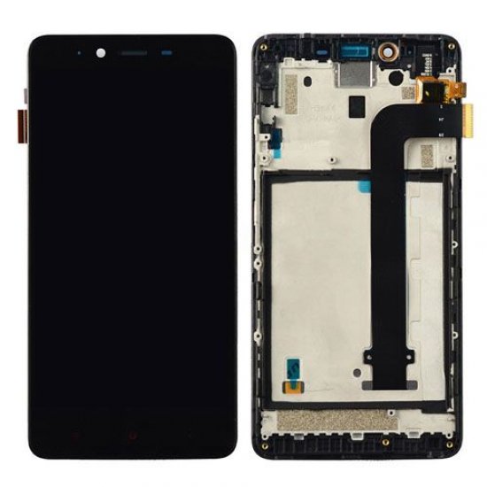 LCD Digitizer with Frme  for Xiaomi Redmi Note 2 Black
