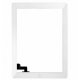 Touch Screen Digitizer without Small Parts for iPad 2 White