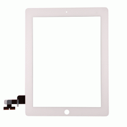 Touch Screen Digitizer without Small Parts for iPad 2 White Touch Screen Digitizer without Small Parts for iPad 2 White