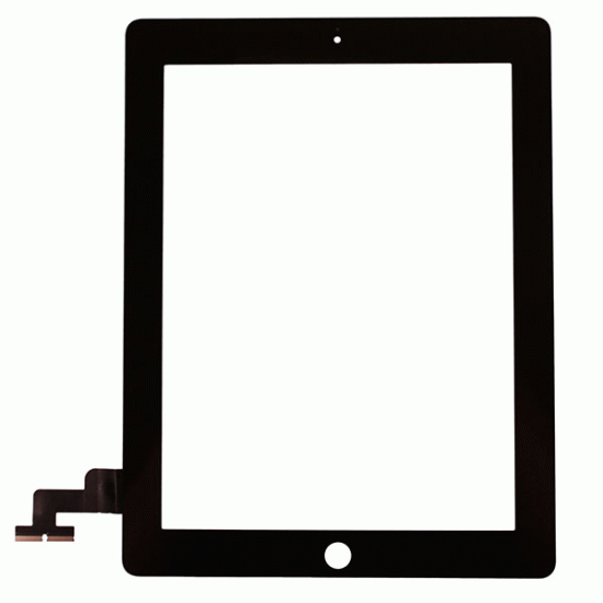 Touch Screen Digitizer without Small Parts for iPad 2 Black