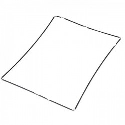 Touch Digitizer Support Frame Bezel Replacement for iPad 2 Gen Black