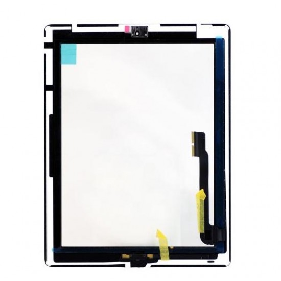 Touch Screen Digitizer Assembly (include Front Camera Holder,Home Button,Home Button Holder,3M Adhesive) For iPad 3 Black