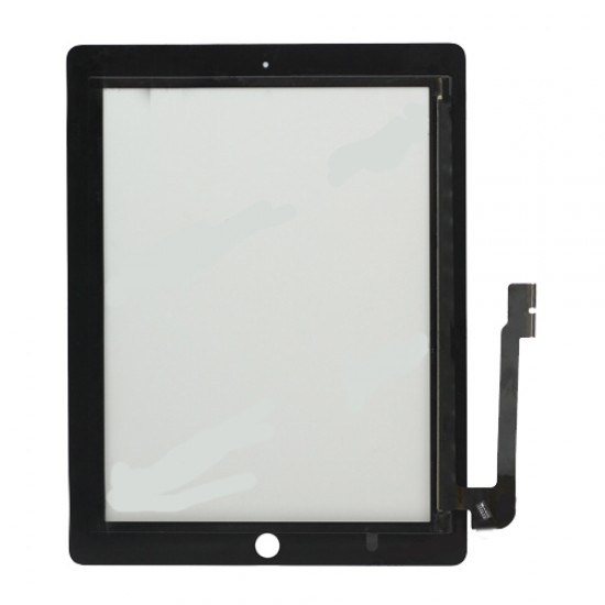 Touch Screen Digitizer without Small Parts For iPad 3 iPad 4 Replacement Black