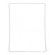 High quality Digitizer Touch Screen Frame Bezel for iPad 3 iPad 4 - White