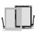 Touch Screen Digitizer Assembly with Front Camera Holder + Home Button + Home Button Holder for iPad 4 White