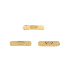 iPad Air 2 Side Buttons Set Gold iPad Air 2 Side Buttons Set Gold
