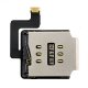 Original SIM Card Reader Contact with Flex Cable for iPad Air