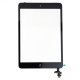 Digitizer Assembly Touch Screen with IC Connector Chip Home Button Flex Cable for iPad Mini 2012 /Mini 2 Retina 2013 Black