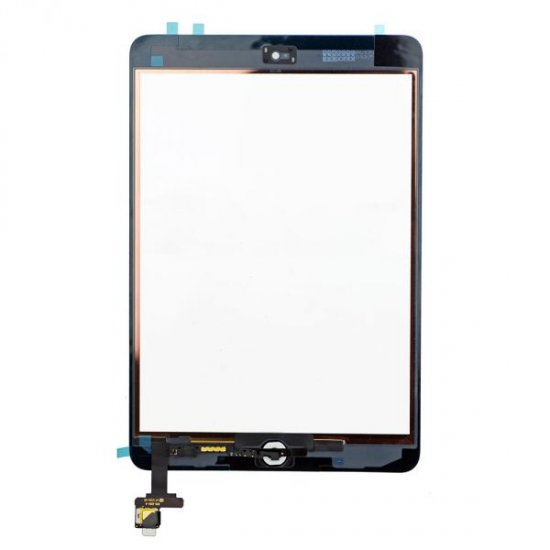 Digitizer Assembly Touch Screen with IC Connector Chip Home Button Flex Cable for iPad Mini 2012 /Mini 2 Retina 2013 White
