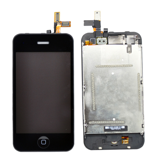 High Quality LCD with digitizer Assembly For iPhone 3GS Black