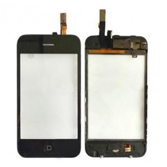High Quality For iPhone 3GS Digitizer With Frame without LCD Black