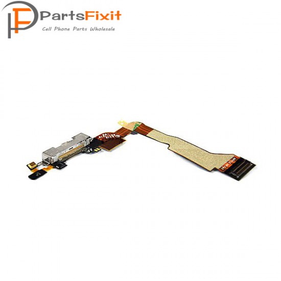 Original White Dock Connector Flex Cable For iPhone 4 CDMA