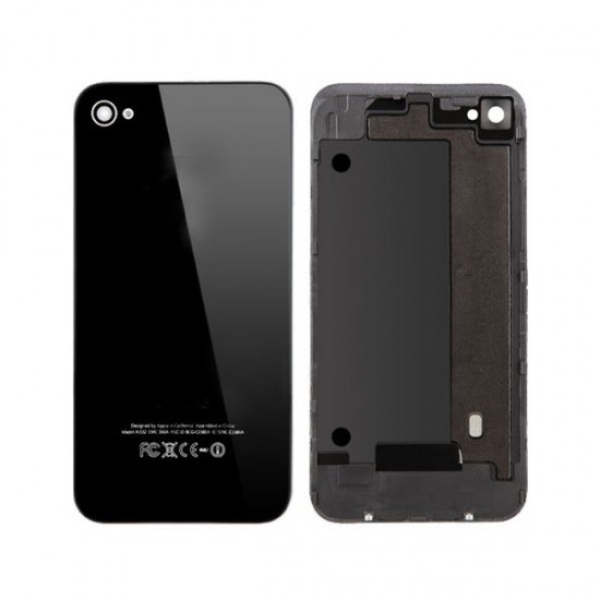 High Quality For iPhone 4G Back Cover Black