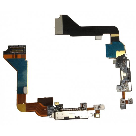 Original iPhone 4 Black Dock connector flex cable