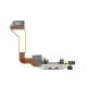 Original Dock Connector Charging Port Flex Cable for iPhone 4 4G White