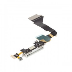 Original Dock Connector Charging Port Flex Cable for iPhone 4 4G White Original Dock Connector Charging Port Flex Cable for iPhone 4 4G White