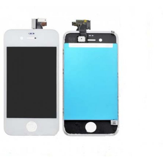 White for iPhone 4S Original LCD Display Touch Screen Digitizer Assembly -  IP4S-008