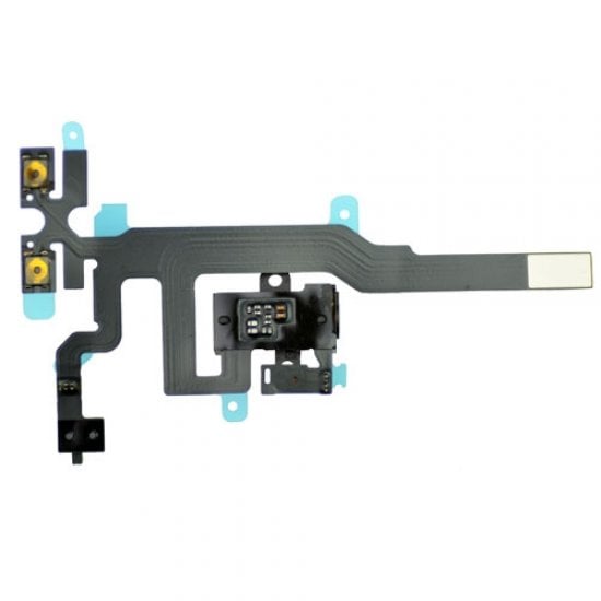 Original For iPhone 4S Headphone Audio Jack Flex Cable Black