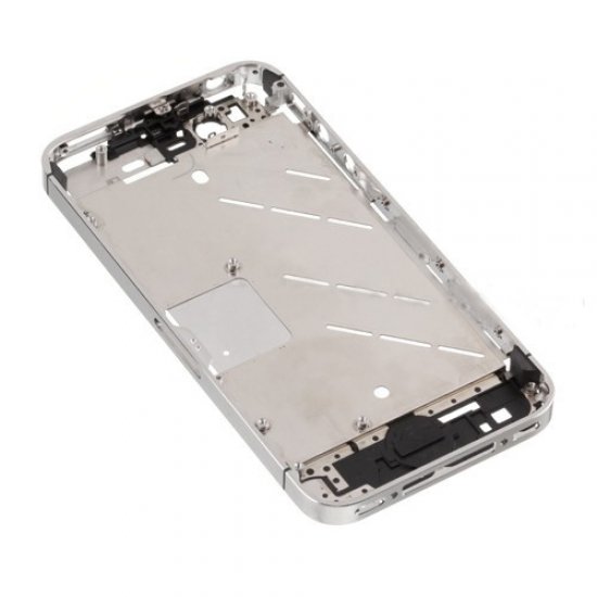 Original Middle Frame Housing Plate for iPhone 4S -Silver