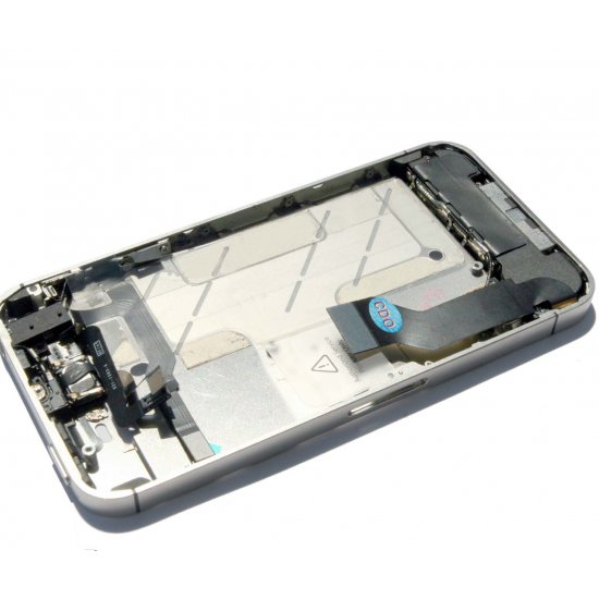 Original For iPhone 4s Middle Board Metallic With Small Parts -silver
