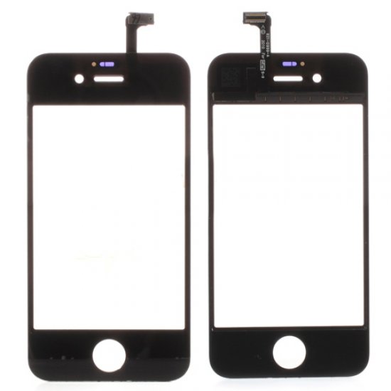 Touch Screen Digitizer Replacement Part for iPhone 4S - Black