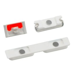 Power Button + Volume Key + Mute Switch Button For iPhone 5C - White Power Button + Volume Key + Mute Switch Button For iPhone 5C - White