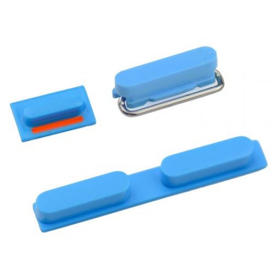 Side Buttons For iPhone 5C - Blue