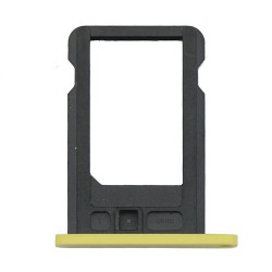 Original For iPhone 5C SIM Card Tray - Yellow Original For iPhone 5C SIM Card Tray - Yellow