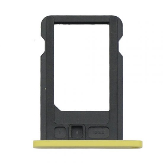 Original For iPhone 5C SIM Card Tray - Yellow