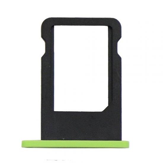 SIM Card Tray For iPhone 5C - Green