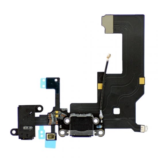 Dock Connector Charging Flex Cable For iPhone 5 - Black