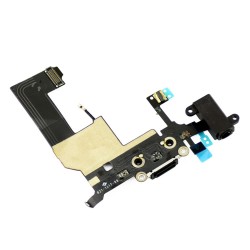 Dock Connector Charging Flex Cable For iPhone 5 - Black Dock Connector Charging Flex Cable For iPhone 5 - Black