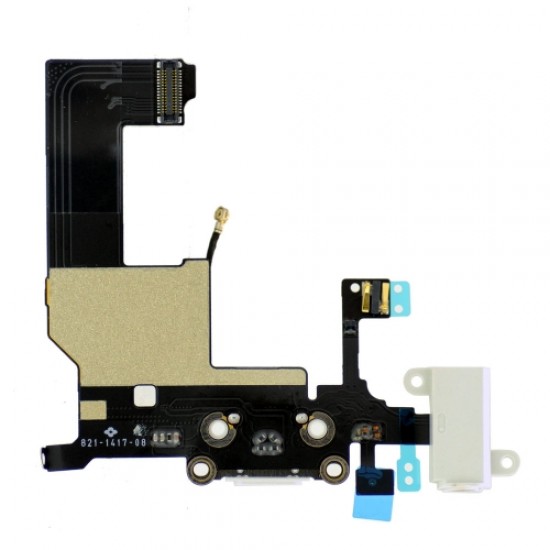 Dock Connector Charging Flex Cable For iPhone 5 - White
