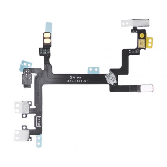Original  Power/Volumn/Mute Flex Cable for iPhone 5