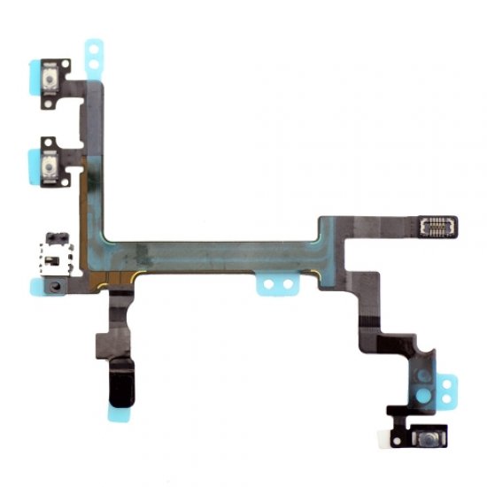 Original  Power/Volumn/Mute Flex Cable for iPhone 5